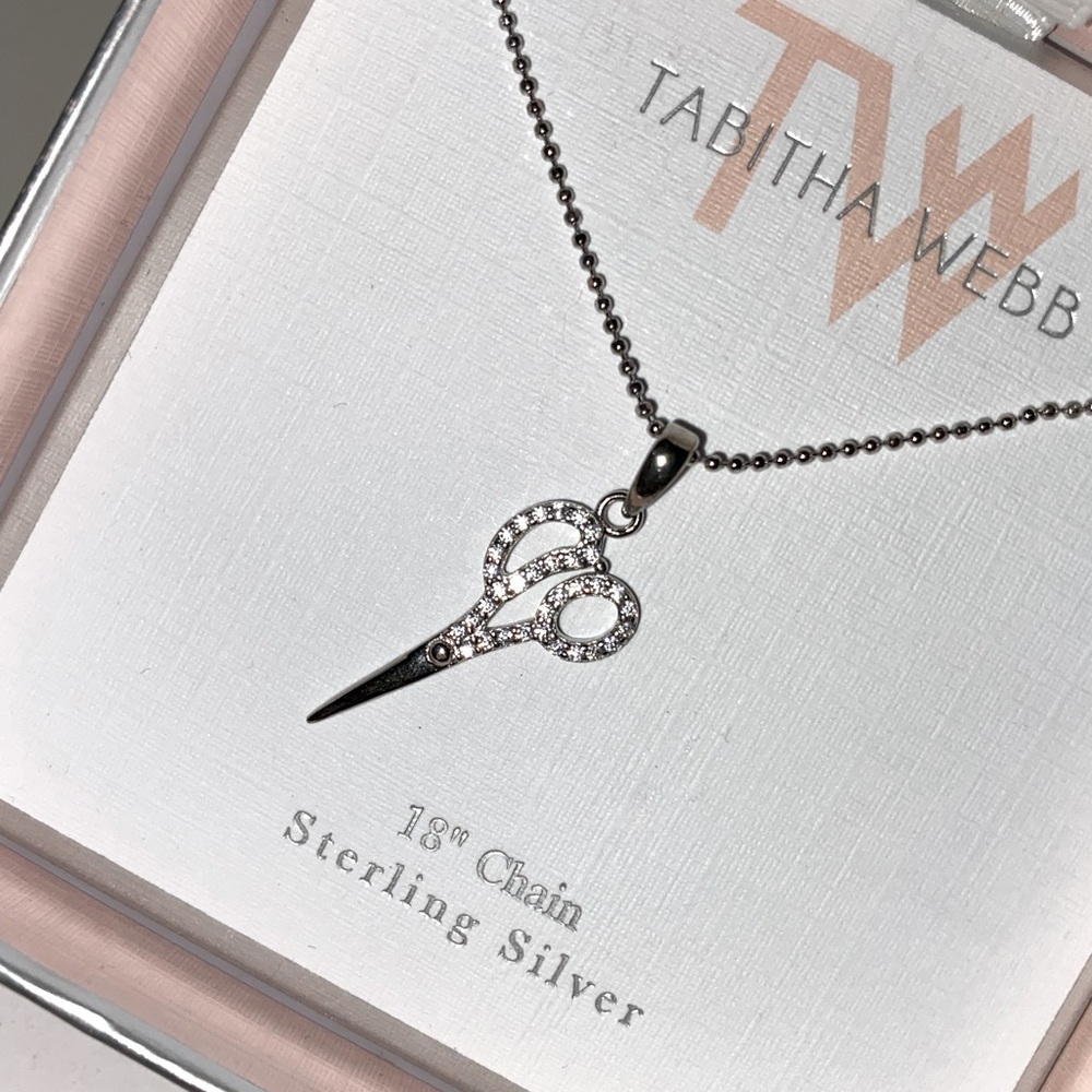 New in Box 18” Sterling Silver Necklace